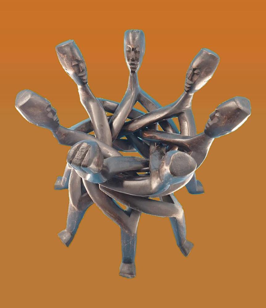 Cercle de figures humaines